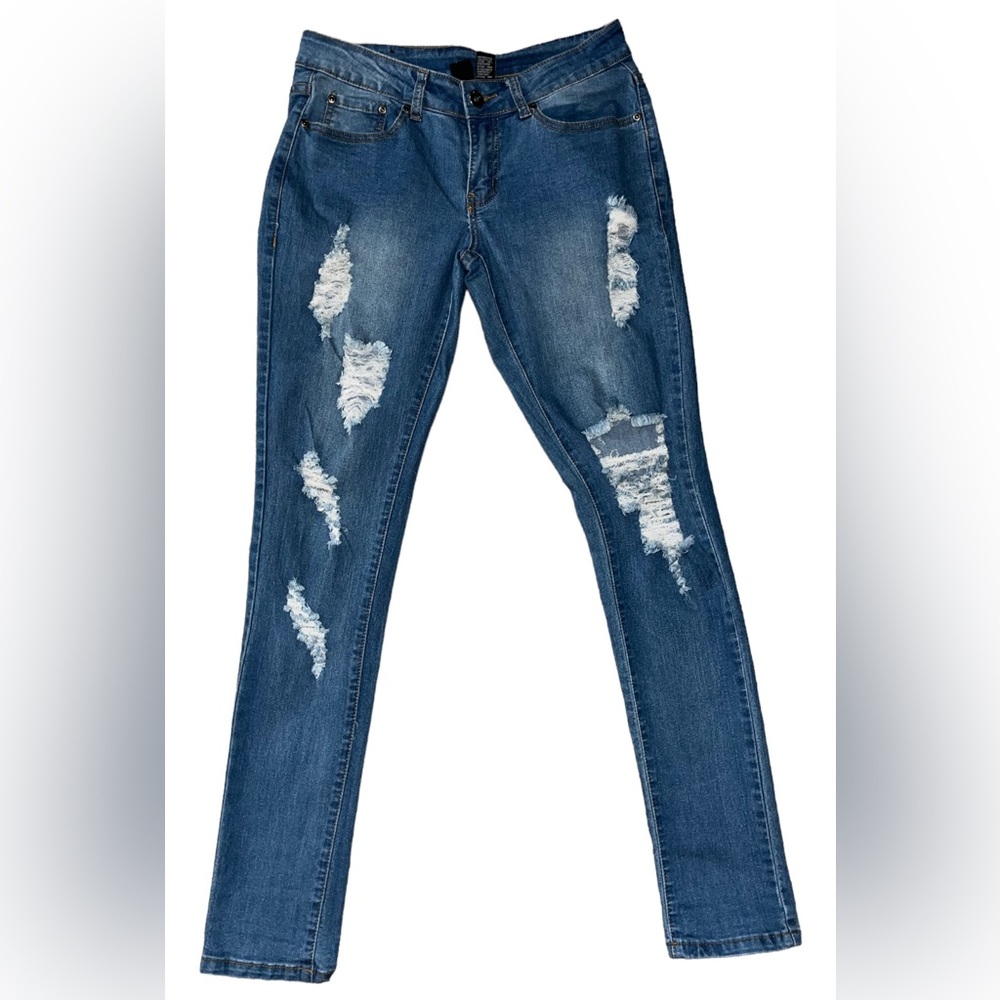 Blue B.O.B Ripped Jeans